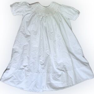 Hand Embroidered Bishop Dress